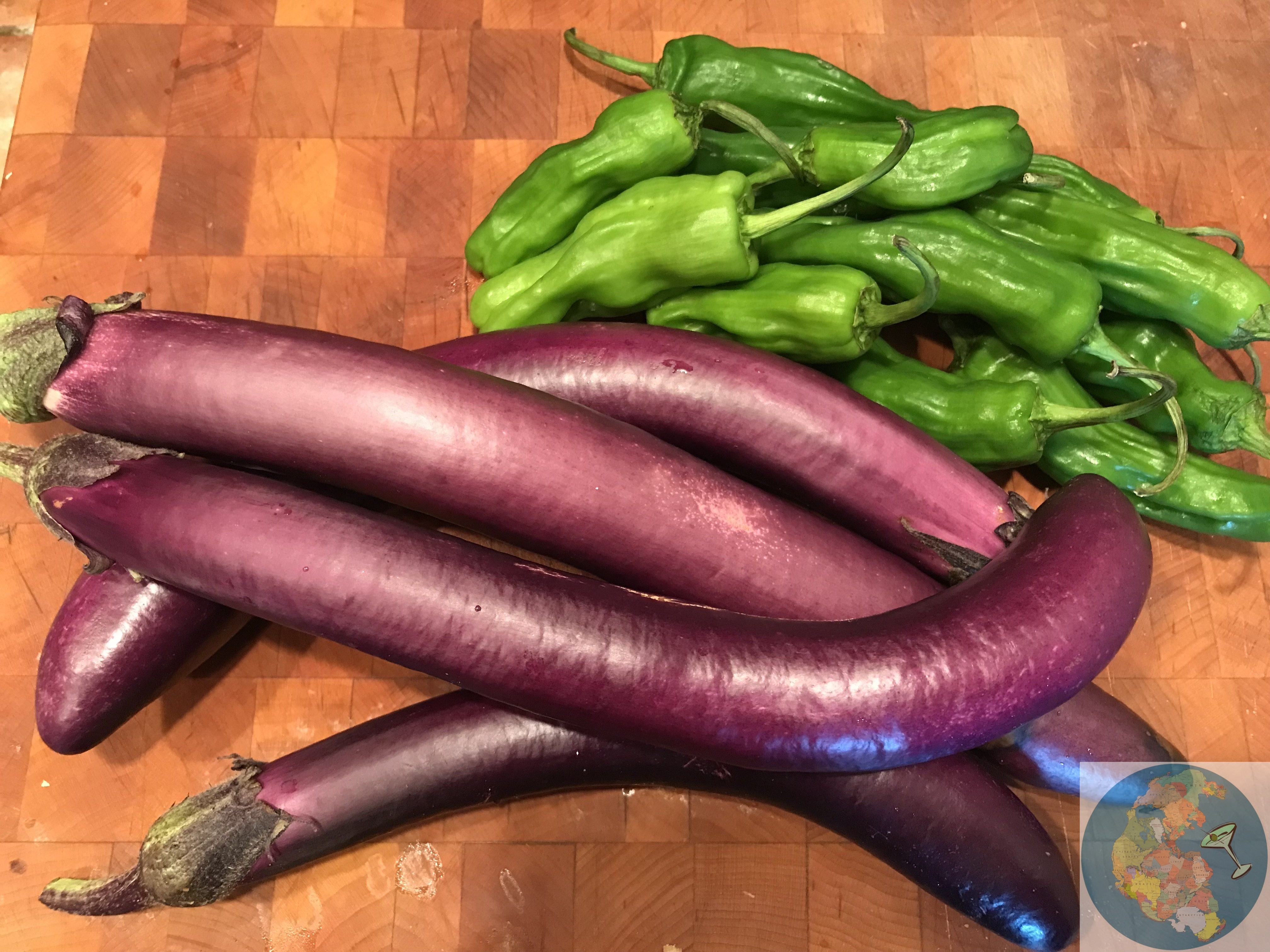 Shishito Eggplant Purba Feasts